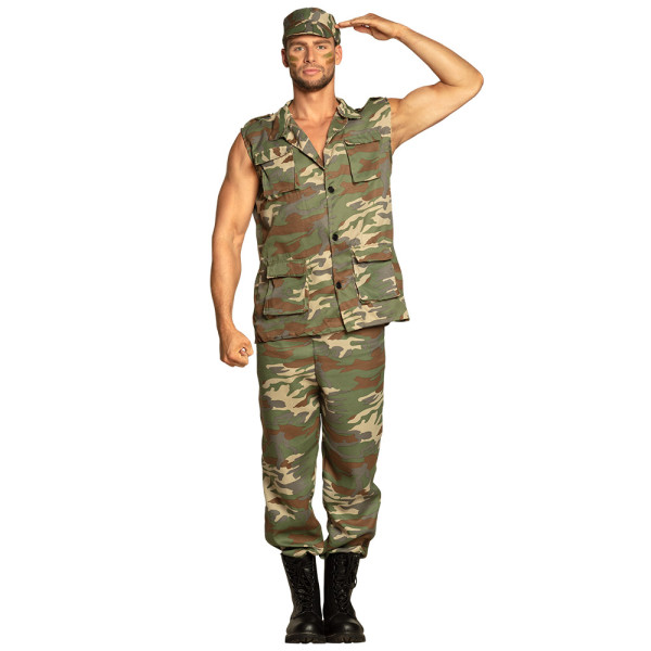 Disfraz de Militar Oficial del Ejército Adulto