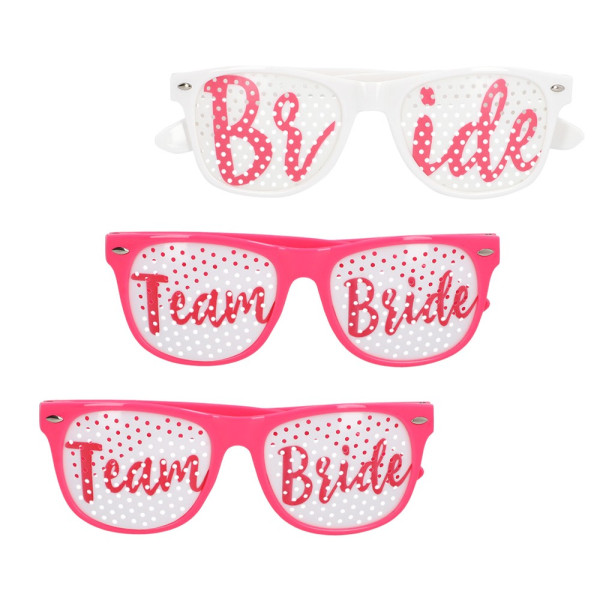 Gafas de Novia 3 Unidades para Adulto