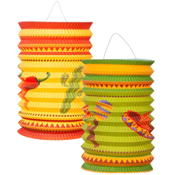 Farol Tubular de México 2 Unidades de 16 Centímetros