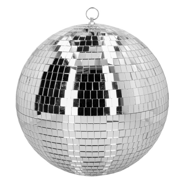 Bola de Discoteca de los años 70´s de 40 Centímetros de color Plata