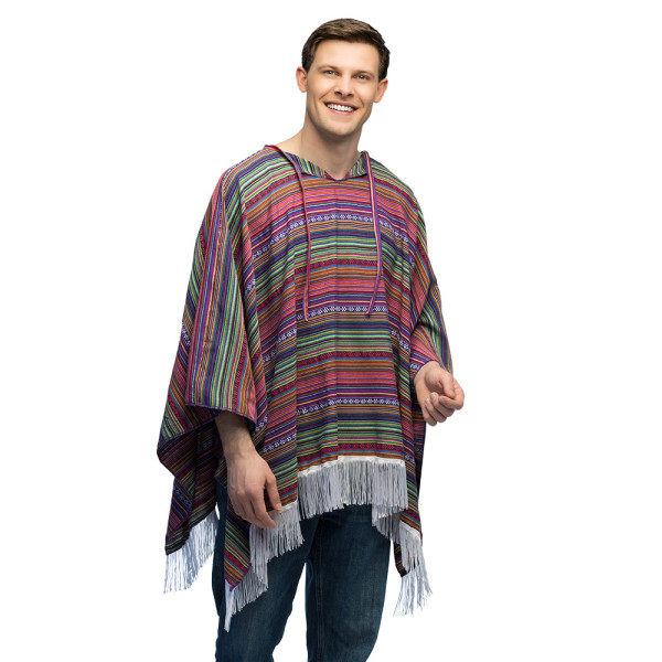 Poncho de Mexicano para Adulto