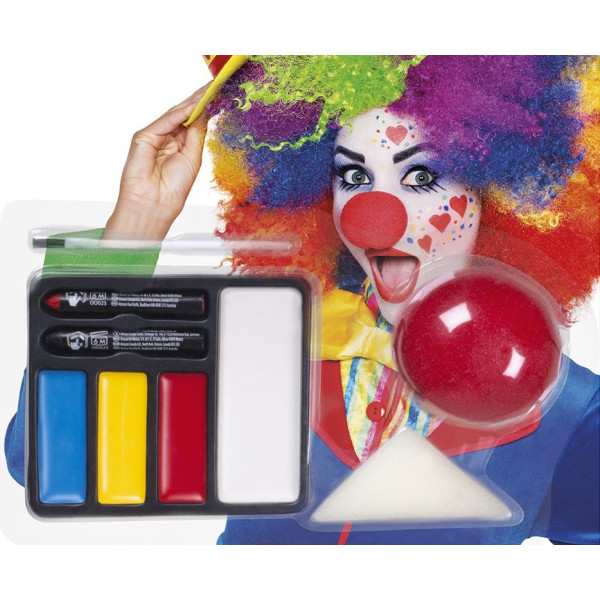 Kit de Maquillaje de Payaso