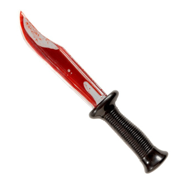 Cuchillo de Ghost Face de 34 Centímetros con Sangre