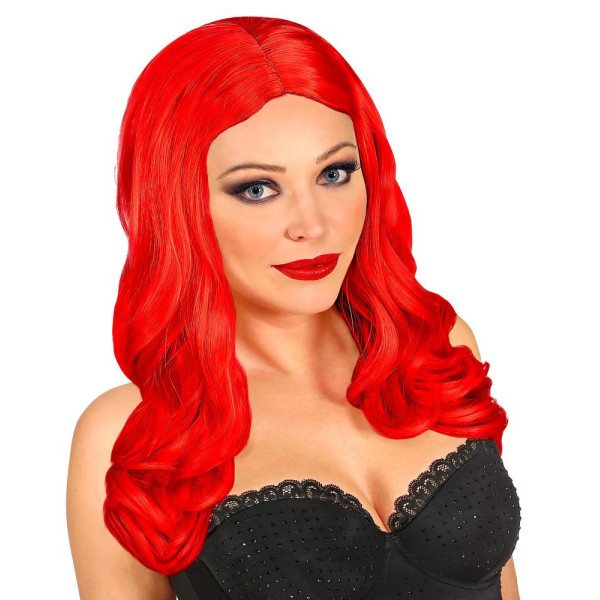 Peluca Roja de Roxy para Adulto
