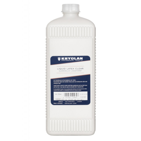 Látex Líquido Claro de 1000 Mililitros de Kryolan
