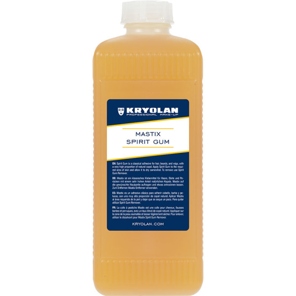 Adhesivo en Goma Mastix de 500 Mililitros de Kryolan