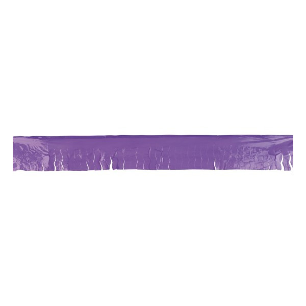 Guirnalda de Fleco Plástico de 25 Metros de color Morado