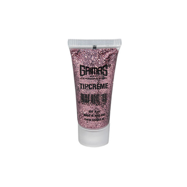 Purpurina en Gel Tipcreme de 8 Mililitros de color Rosa de Grimas