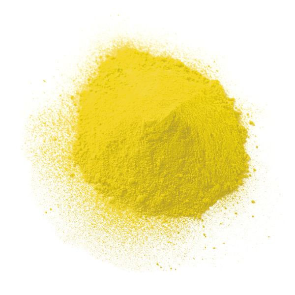 Cañón de 30 Centímetros con Polvo de color Amarillo