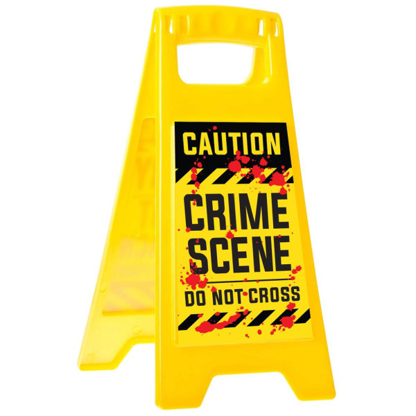 Cartel de Caution Crime Scene de 31 x 3,5 x 53 Centímetros