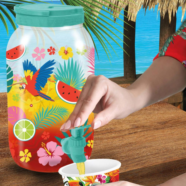 Dispensador de Bebida Hawaii de 4 Litros