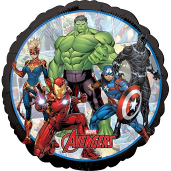 Globo Foil de Avengers Marvel Power de 43 Centímetros