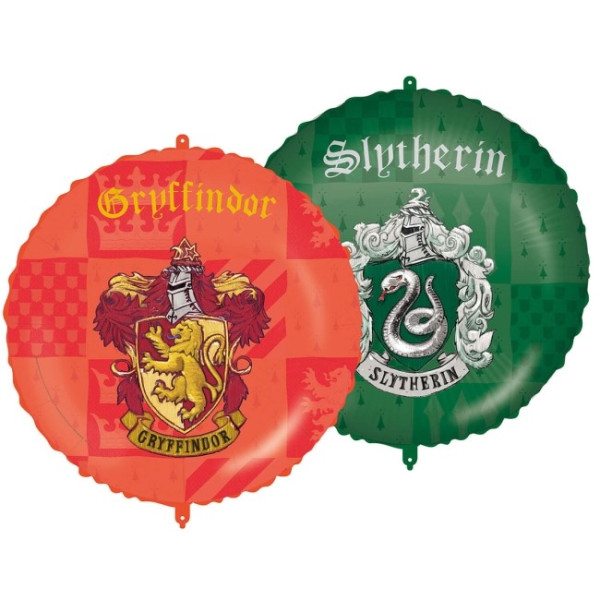 Globo Foil de Harry Potter Casas de 46 Centímetros