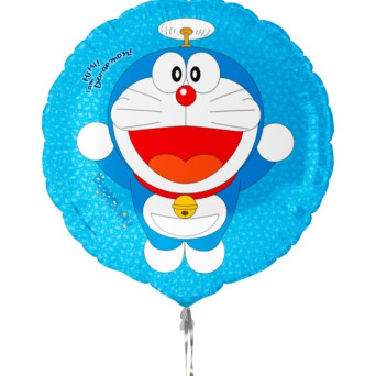 Globo Foil de Doraemon de 45 Centímetros