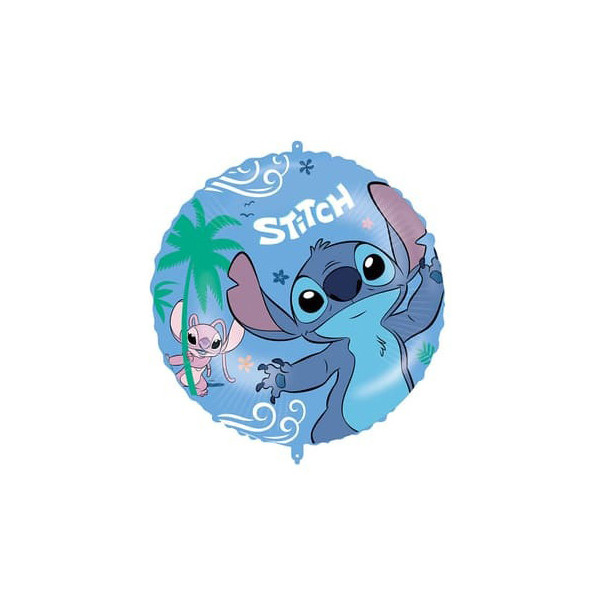 Globo Foil de Stitch y Ángel de 46 Centímetros