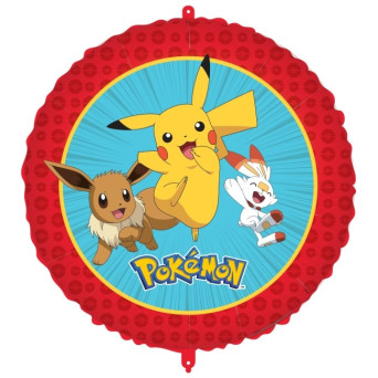 Globo Foil de Pokemon de 46 Centímetros