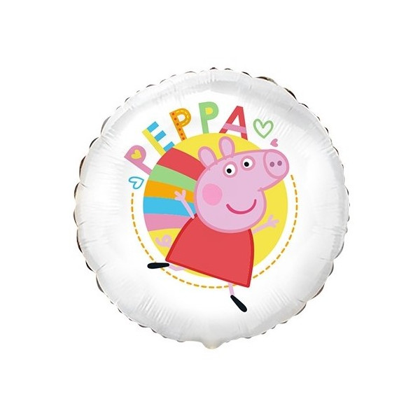 Globo Foil de Peppa Pig de 46 Centímetros