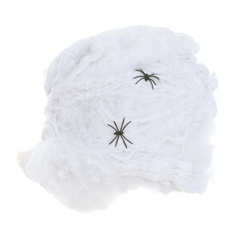 Telaraña de color Blanco de 228 Gramos