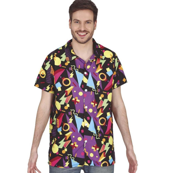 Camisa de los años 80´s para Adulto