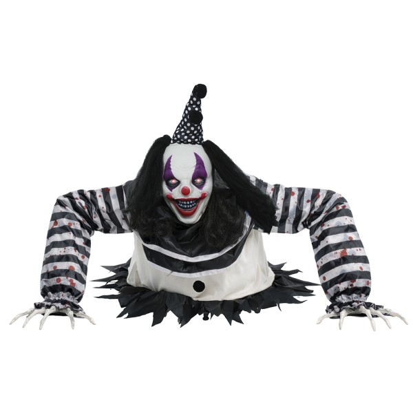 Muñeco de Payaso Terror de 105 Centímetros con Luz, Sonido y Movimiento