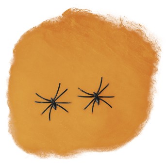 Telaraña de color Naranja de 100 Gramos