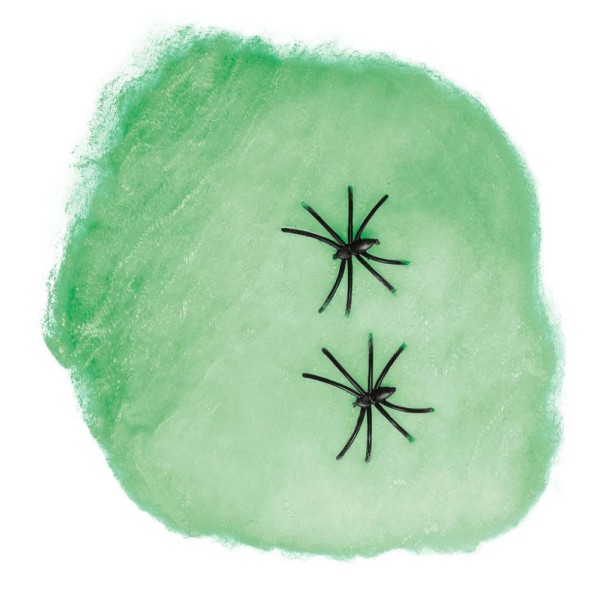 Telaraña de color Verde de 100 Gramos