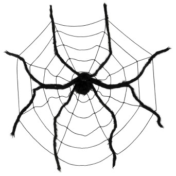 Telaraña de 100 Centímetros con Araña