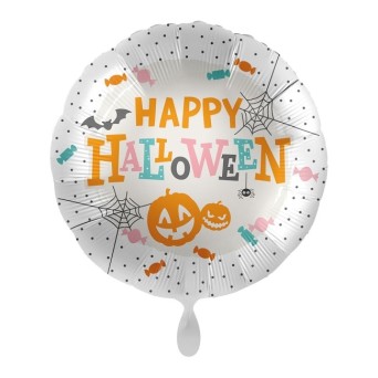 Globo Foil de Happy Halloween de 43 Centímetros