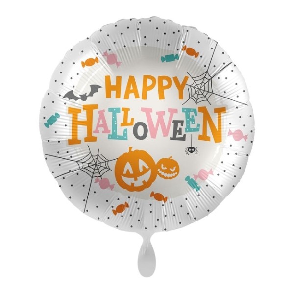 Globo Foil de Happy Halloween de 43 Centímetros