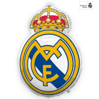 Globo Foil de Escudo del Real Madrid de 80 x 60 Centímetros