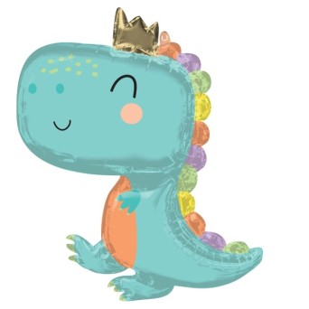 Globo Foil de Dinosaurio Babysaurus de 76 x 78 Centímetros