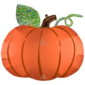 Globo Foil de Calabaza de 63 x 60 Centímetros