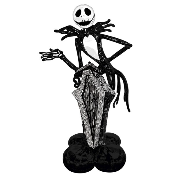 Globo Airloonz de Esqueleto Jack Skellington de 76 x 162 Centímetros