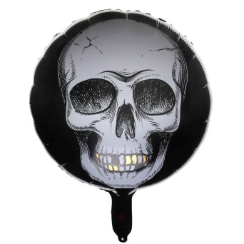 Globo Foil de Esqueleto de 45 Centímetros