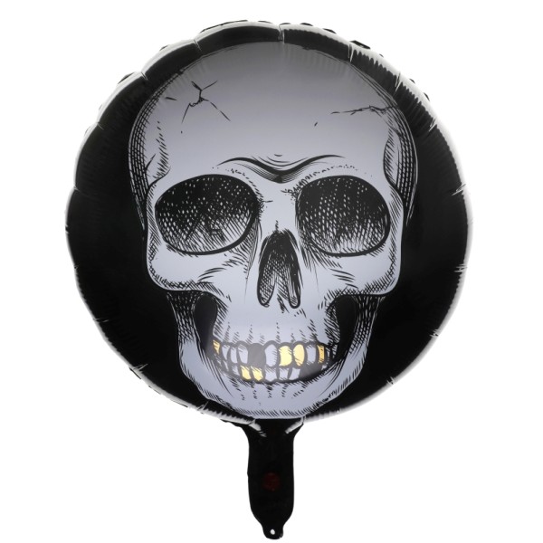 Globo Foil de Esqueleto de 45 Centímetros