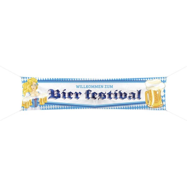 Banner de Oktoberfest de 40 x 180 Centímetros