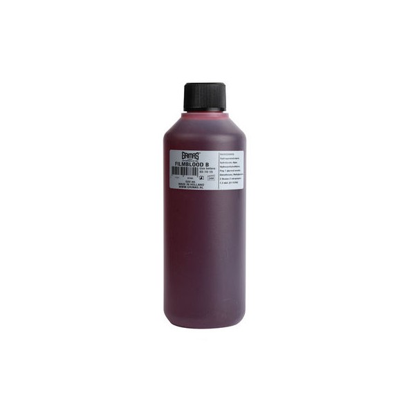 Sangre Artificial Oscura B de 500 Mililitros de Grimas