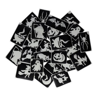 Plantilla de Tatuaje Halloween 24 Unidades de Superstar