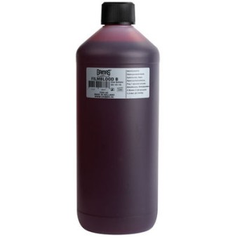 Sangre Artificial Oscura B de 1000 Mililitros de Grimas