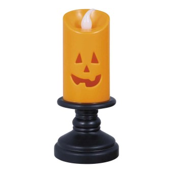 Vela de Calabaza de 12,5 Centímetros con Luz