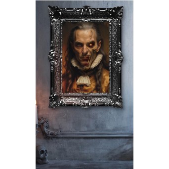 Cuadro de Vampiro Terrorífico de 60 x 40 Centímetros