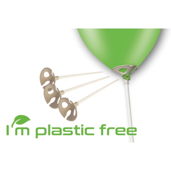 Varilla Portaglobos de Papel con Soporte 100% Biodegradable