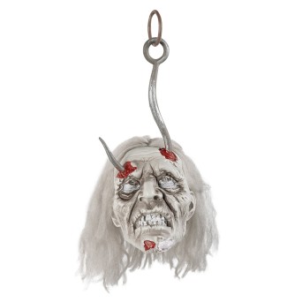 Cabeza de Zombie Colgante con Luz