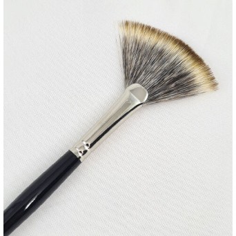 Pincel de Pelo Artificial de Mangosta Abanico IMW6 de Grimas