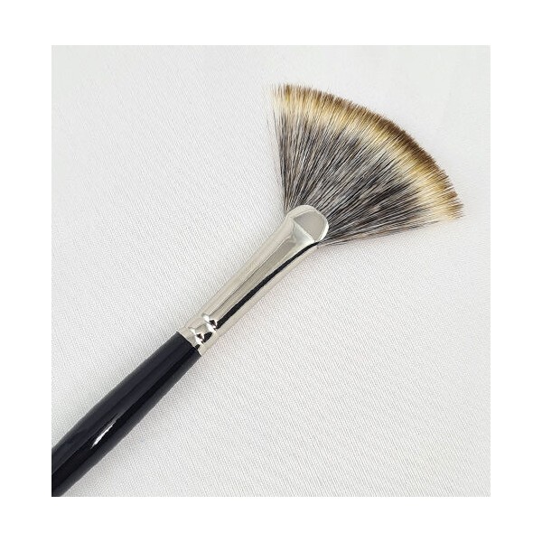 Pincel de Pelo Artificial de Mangosta Abanico IMW6 de Grimas