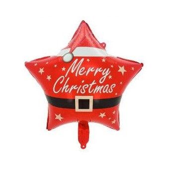 Globo Foil de Merry Christmas de 39 Centímetros