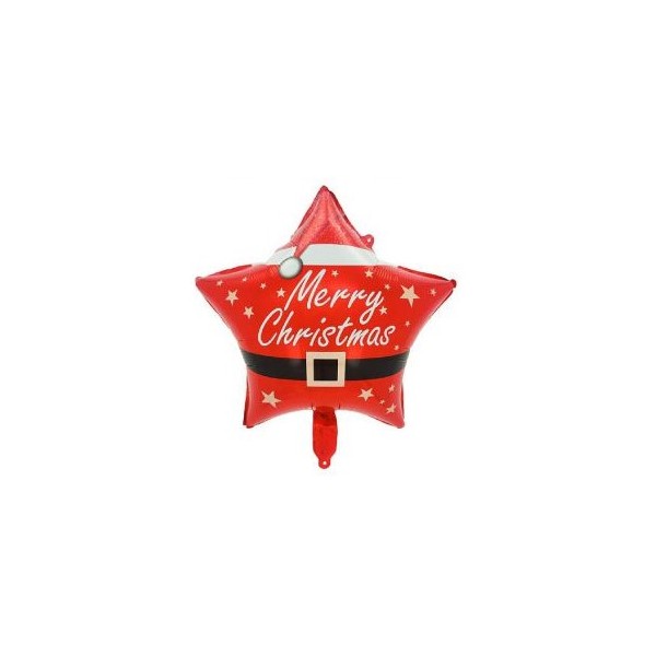 Globo Foil de Merry Christmas de 39 Centímetros