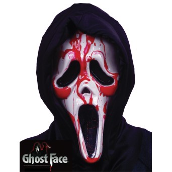 Máscara de Ghost Face Sangrante para Adulto