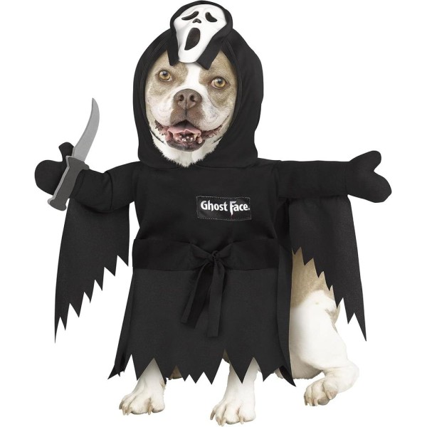 Disfraz de Ghost Face para Mascota