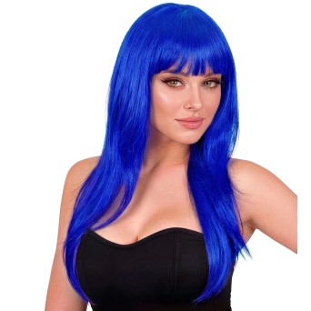 Peluca Azul de Vogue para Adulto